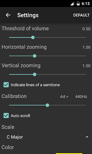Vocal Pitch Monitor 1.5.1 APK screenshots 2