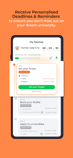 Android application Azent App - Study Abroad screenshort
