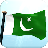 Pakistan Flag 3D Free icon