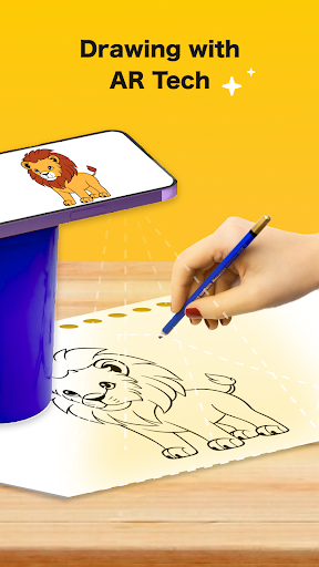 Android application Drawing AR: Trace to Sketch screenshort