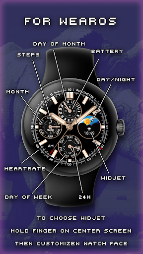 Android application Rhino2 Watch Face screenshort