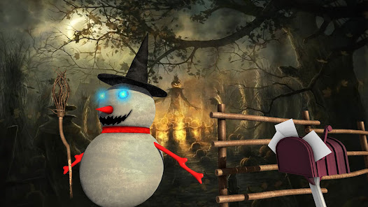 Captura de Pantalla 8 Scary Snowman Horror Granny android