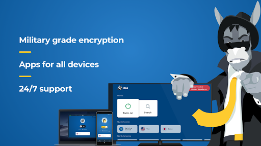 Screenshot of HMA VPN Proxy & WiFi Security