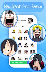 Anime Memes WAStickers MOD APK (Premium) Anime Stickers for WhatsApp 5