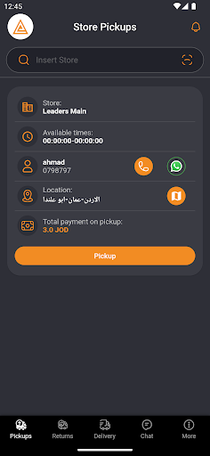 Afkar Driver Screen 2