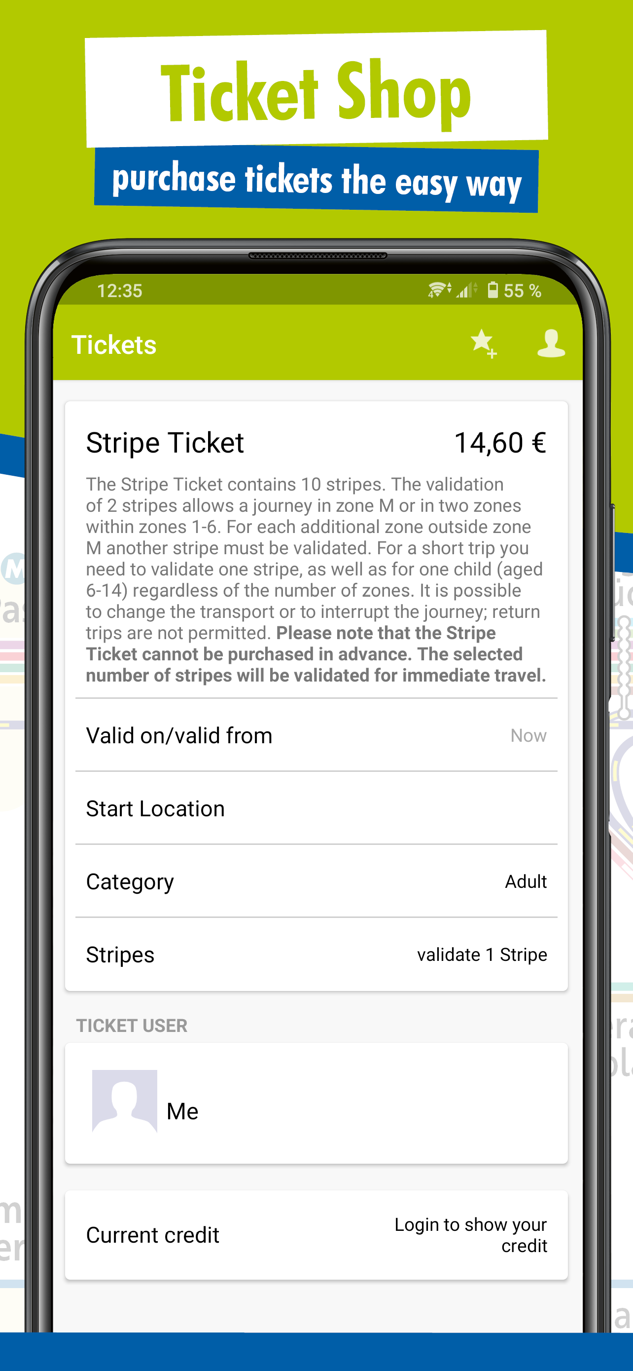 Android application MVV-App – Munich Journey Planner & Mobile Tickets screenshort