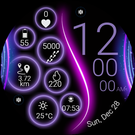 ZRU08 Watch Face for Wear OS