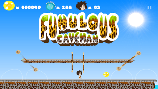 Android application Funulous Caveman screenshort