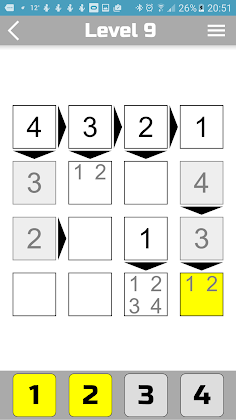 Futoshiki - Screenshot 1