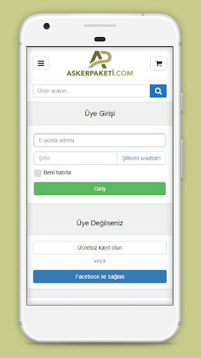 askerpaketi Screen 2
