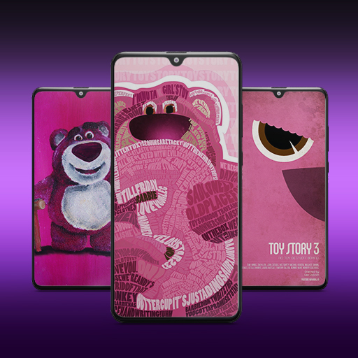 Cute Lotso Bear Wallpaper HD logo