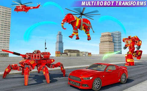 Spider Tank Robot Car Game – Elephant Robot Game Apk app for Android 2