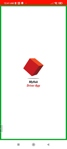 Android application MyHubPlusDriver screenshort