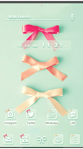 Triple Ribbon Wallpaper 8683