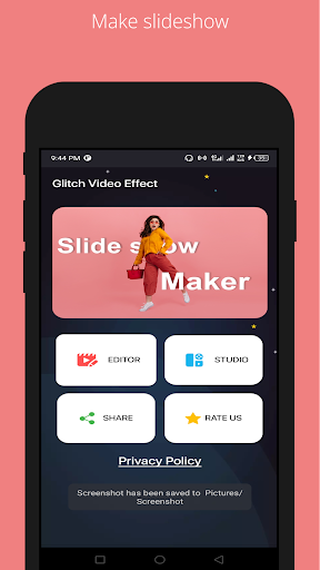 Android application SlideShow Video Effect screenshort