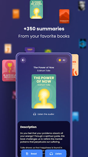Screenshot of Bookster: Books in 15 Minutes