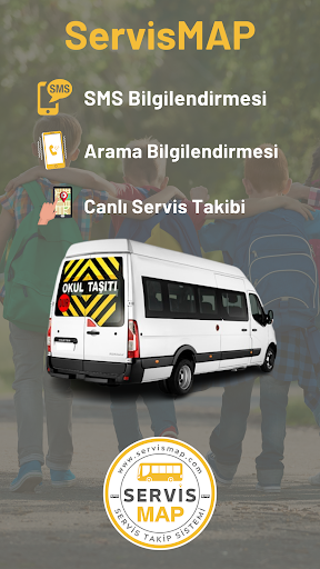 Android application Servis Map screenshort