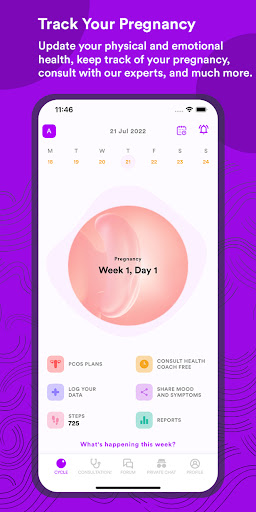 CICLE: Period, Fertility, PCOS Screenshot 4 - AppWisp.com