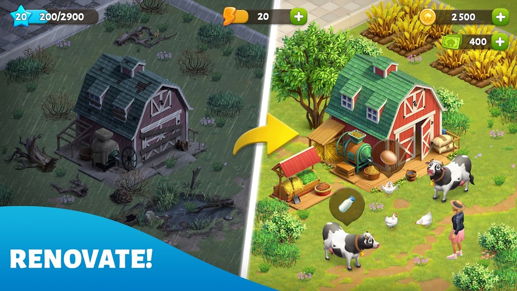 Spring Valley: Farm Game 23.0.1 APK + Mod (Unlimited money) untuk android