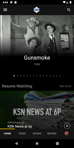 Screenshot of StreamIt powered by GBT
