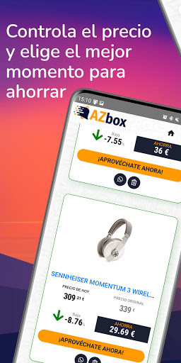 Comparador de precios online y Screen 3