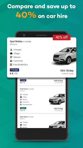 Argus Car Hire Screen 2