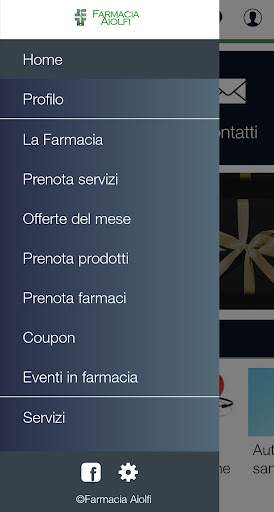 Android application Farmacia Aiolfi screenshort