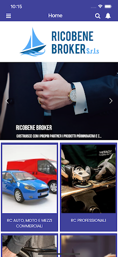 Ricobene Broker Screen 2