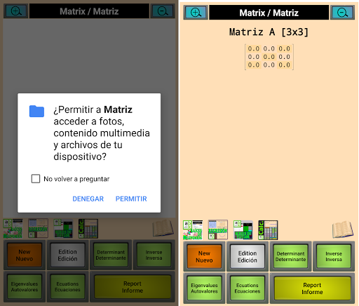 Android application Equations (2..40 degree) ... screenshort