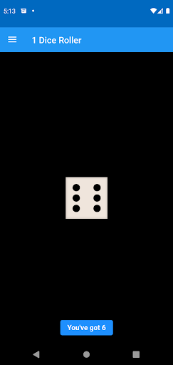 1 Dice Roller Screen 2