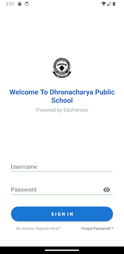 Android application Dhronacharya Public School screenshort
