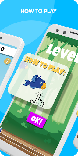 Lazy tropical Bird Adventure - Tap, Flap and Fly