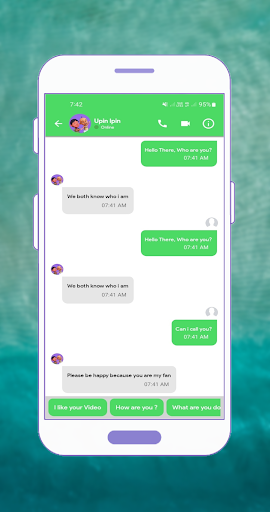 Fake Call  Upin Ipin Call You