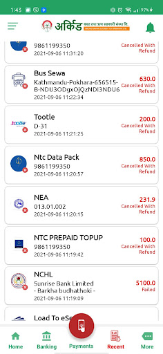 Orchid Mobile App Screen 3