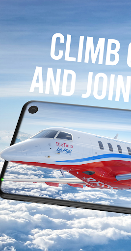Android application RFDS LifeFlight screenshort