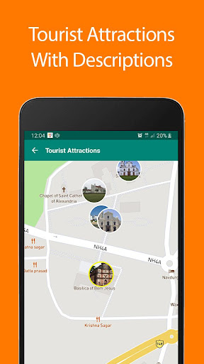 Android application Goa Offline Map and Travel Gui screenshort