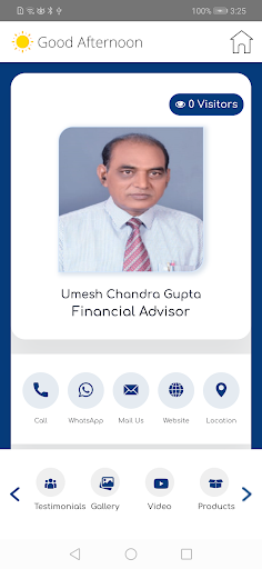 Android application Umesh chandra Gupta(LIC) screenshort