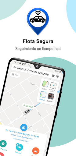 Android application Flota Segura screenshort