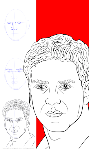 Android application How to draw indian actors screenshort