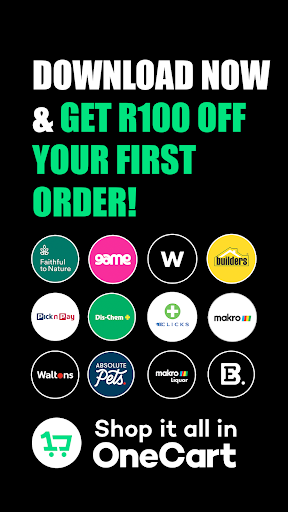 Android application OneCart - Shopping On Demand screenshort