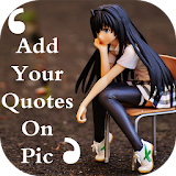 quotes on my pic - quote maker icon