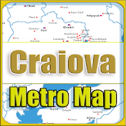 Craiova Metro Map Offline