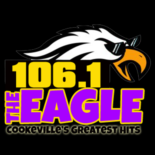 106.1 The Eagle logo
