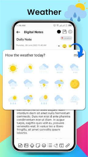 Diary with Lock: Daily Notes Screen 3