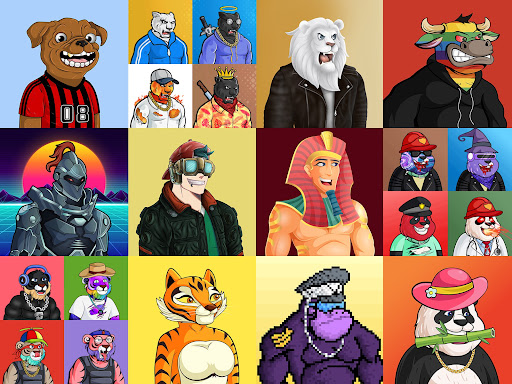 Android application NFT Avatar Maker screenshort