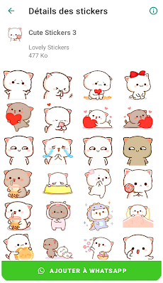 Cute Mochi Sticker - WAStickerのおすすめ画像3