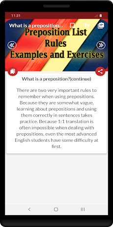 Preposition Rules Examplesのおすすめ画像3