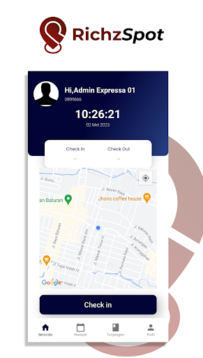 Android application RichzSpot screenshort