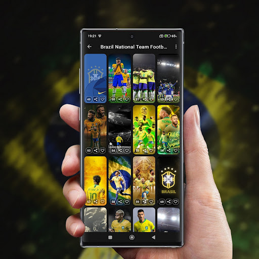 Brazil Football Wallpapers 4K screenshot 12