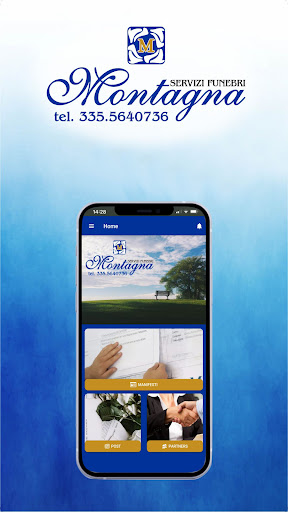 Android application Montagna Servizi Funebri screenshort